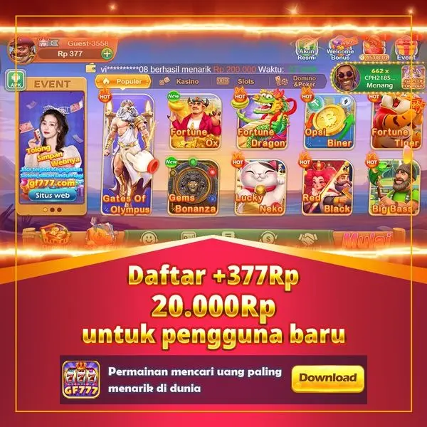 GF777 Daftar Akun Resmi Indonesia